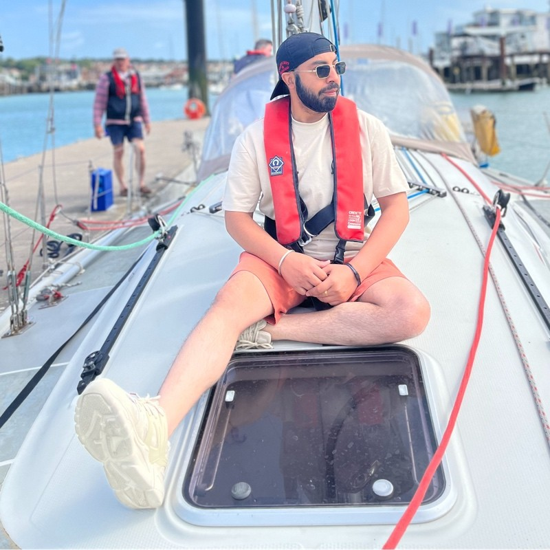 Portrait of Designer Singh